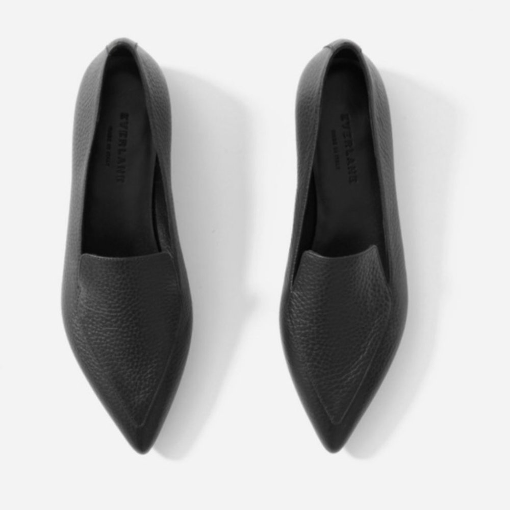 Everlane Boss Flat Black Size 6.5